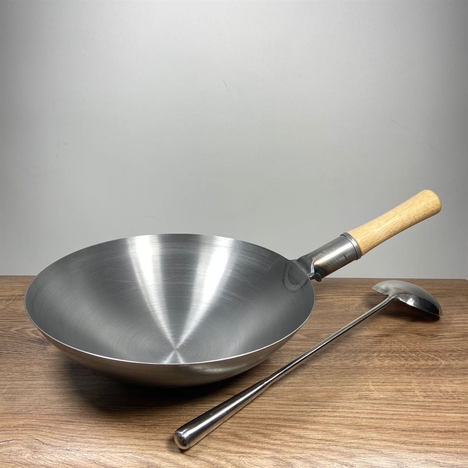 40cm Carbon Steel Chinese Wok - China Chinese Wok and Wok price