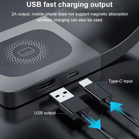 4 in 1 Qi-Certified Fast Charging Station