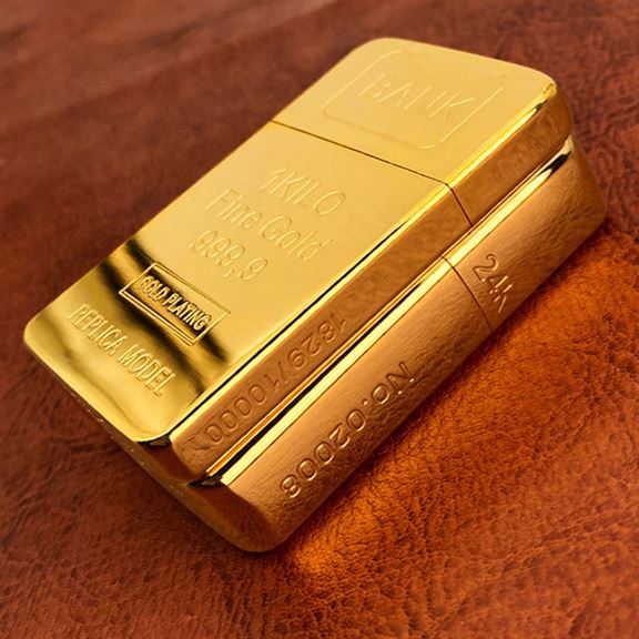 Martoffes™ Gold Brick Kerosinfeuerzeug