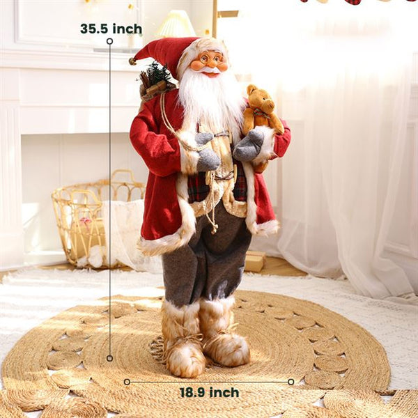 Martoffes™ Standing Santa Claus Christmas Figure