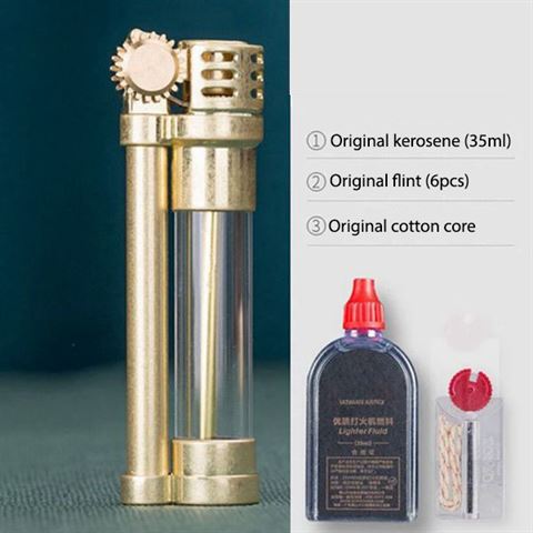 Martoffes™ Transparent Oil Tank Kerosene Lighter