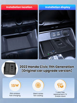 Martoffes™ Honda Wireless Charging Pad