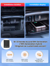 Martoffes™ Honda Wireless Charging Pad