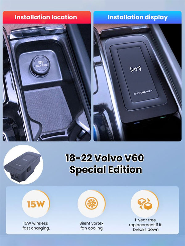 Martoffes™ Volvo Wireless Charging Pad
